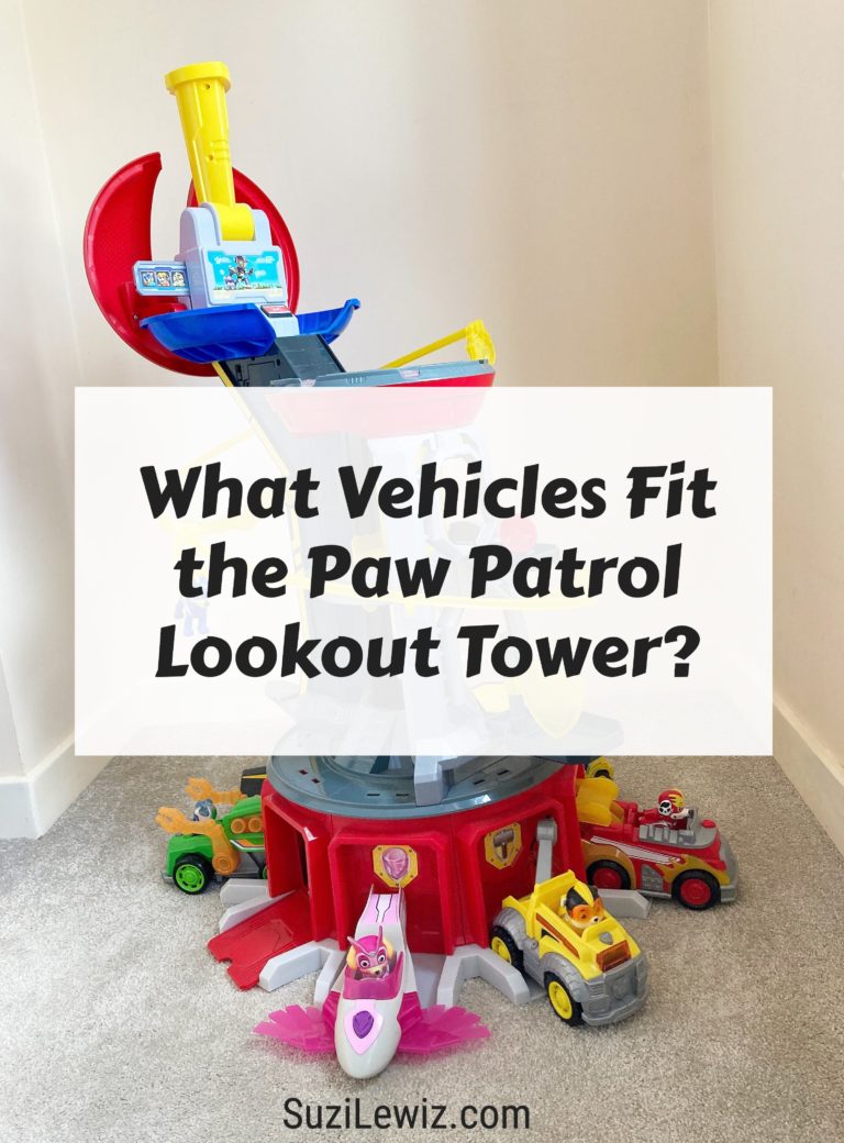 What Vehicles Fit the Paw Patrol Lookout Tower 2024