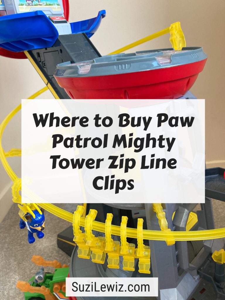 New Paw Patrol Mighty Tower Zip Line Clips 2024