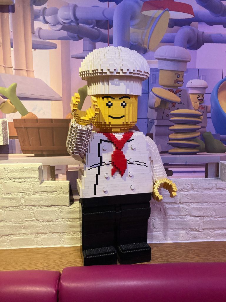 Lego Chef in Bricks Restaurant