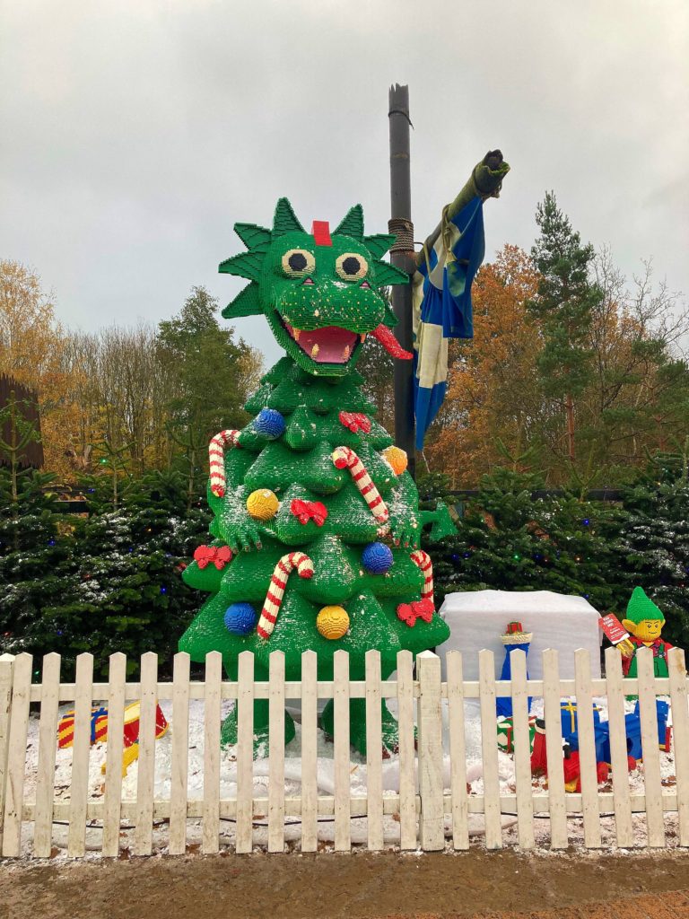Lego Dragon Christmas tree