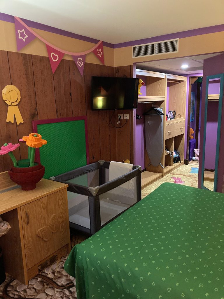 Lego Friends Room Review at Legoland Resort Hotel Flowers and Room View
