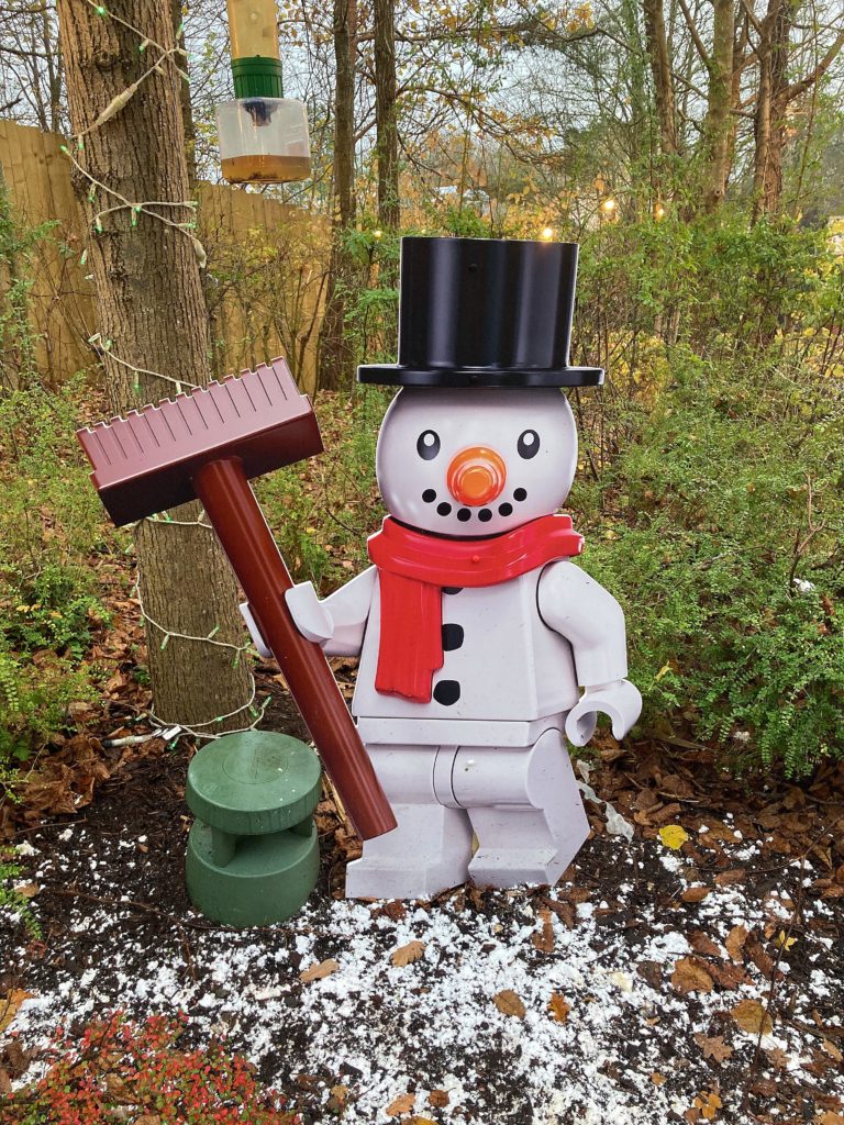Legoland at Christmas Review Lego Snowman Mini Figure
