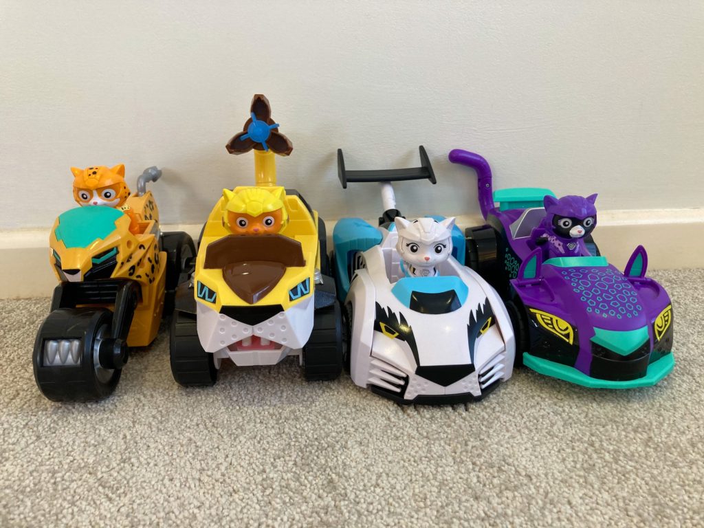 New Paw Patrol Cat Pack Toys Wild, Leo, Rory and Shade