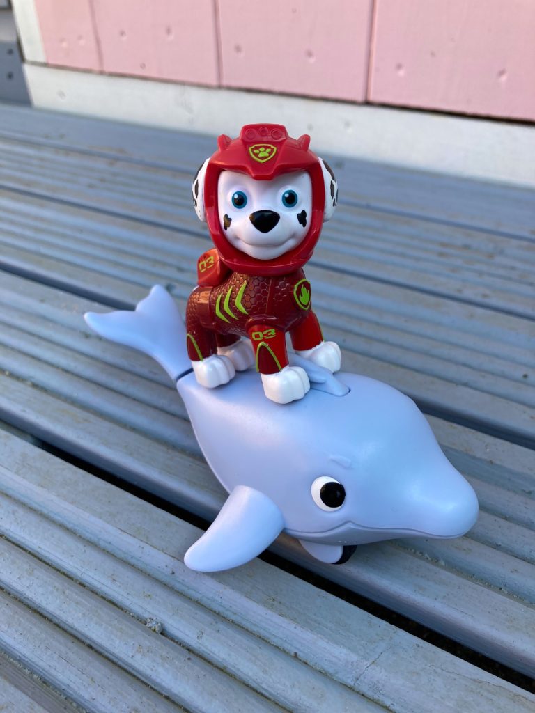 New Paw Patrol Toys - Paw Patrol Aqua Pups Marshall and Dolphin Figure