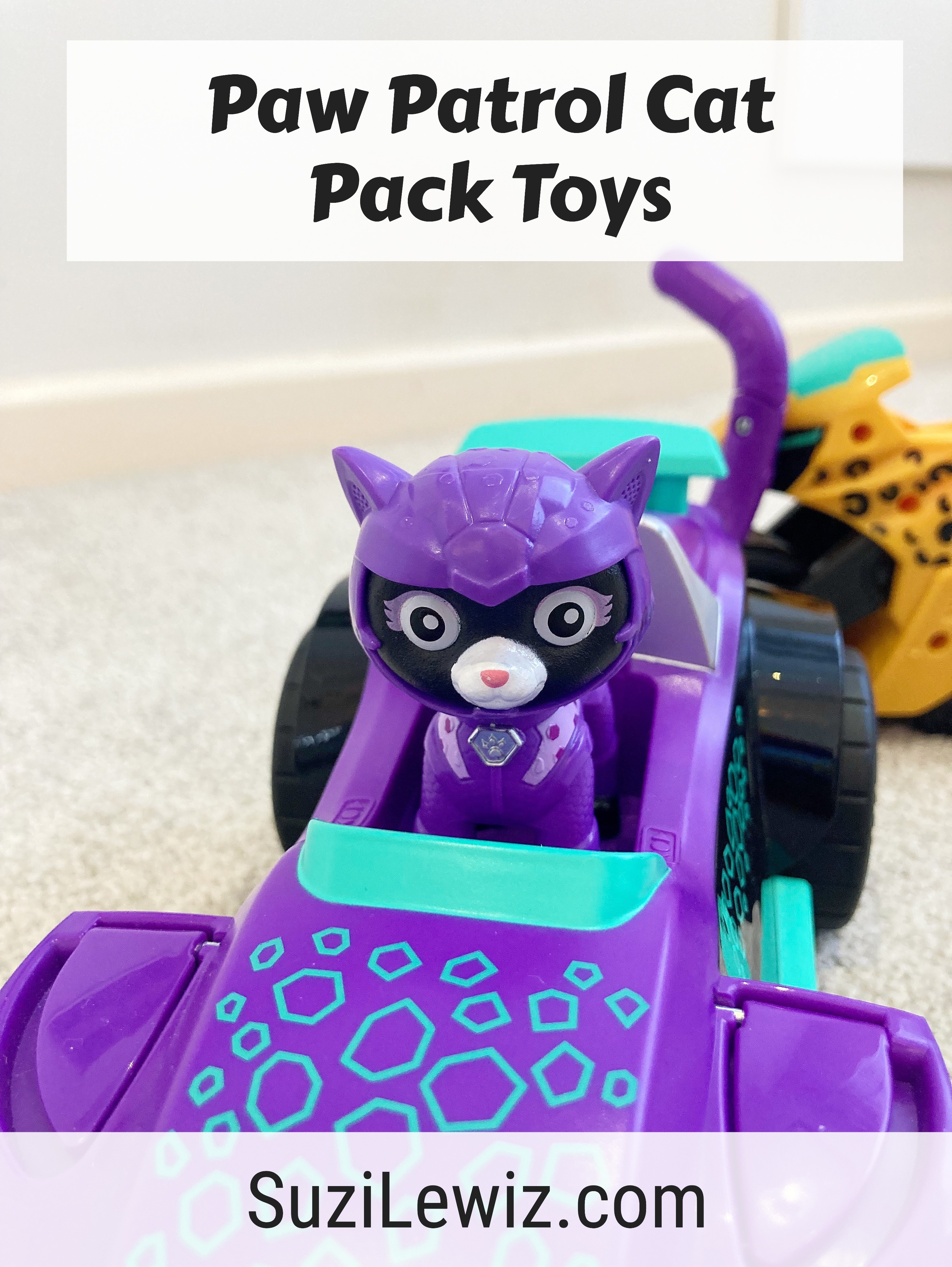 New Paw Patrol Cat Pack Toys - Suzi Lewiz