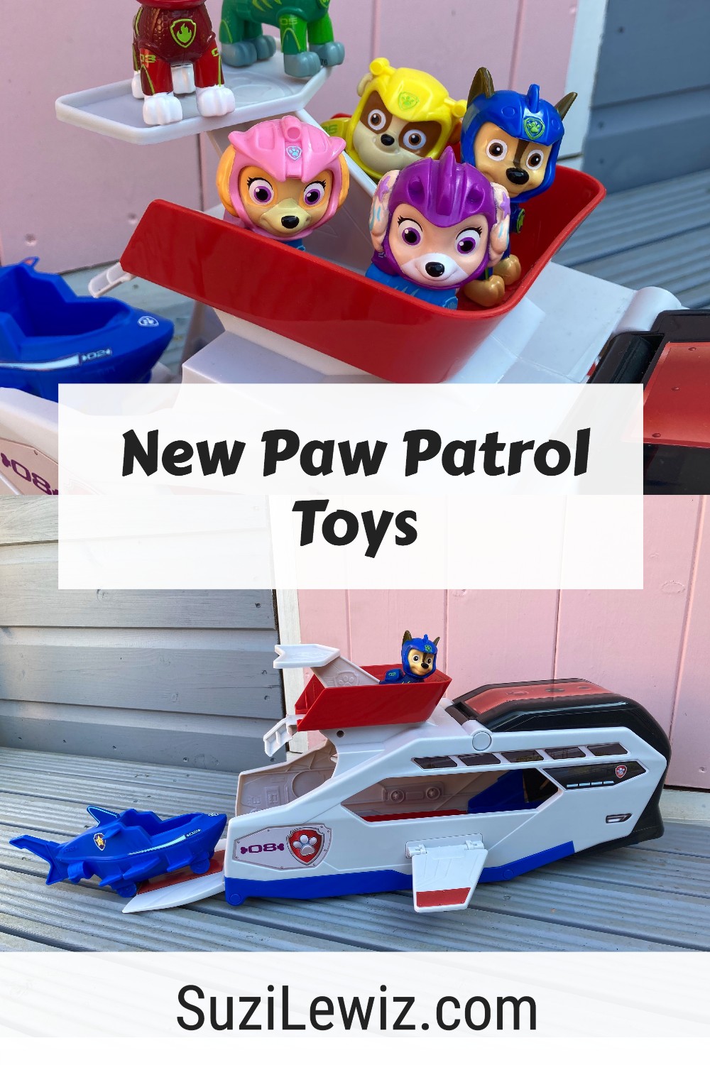 New Paw Patrol Toys - Aqua Pups and The Whale Patroller
