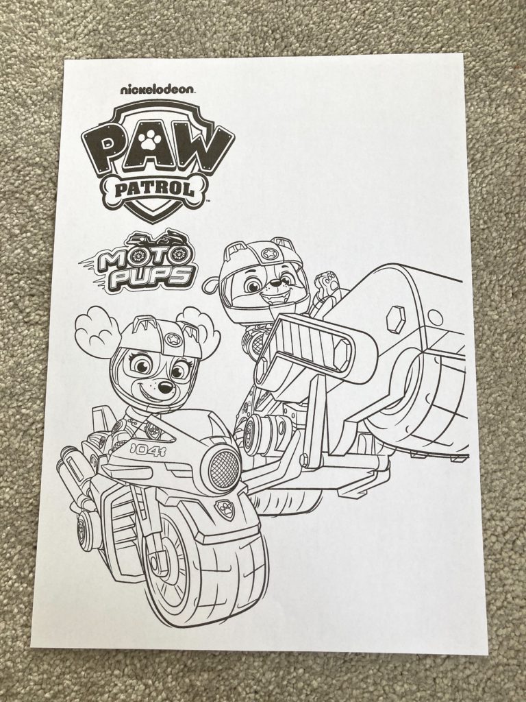 Paw Patrol Pictures to Print Moto Pups