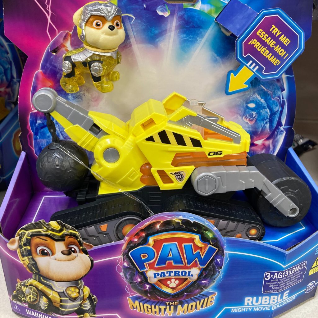 Paw Patrol The Mighty Movie Toys Rubble-Vehicle