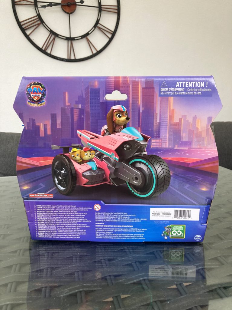 Where to Buy Paw Patrol The Mighty Movie Liberty Vehicle - Back of the Box