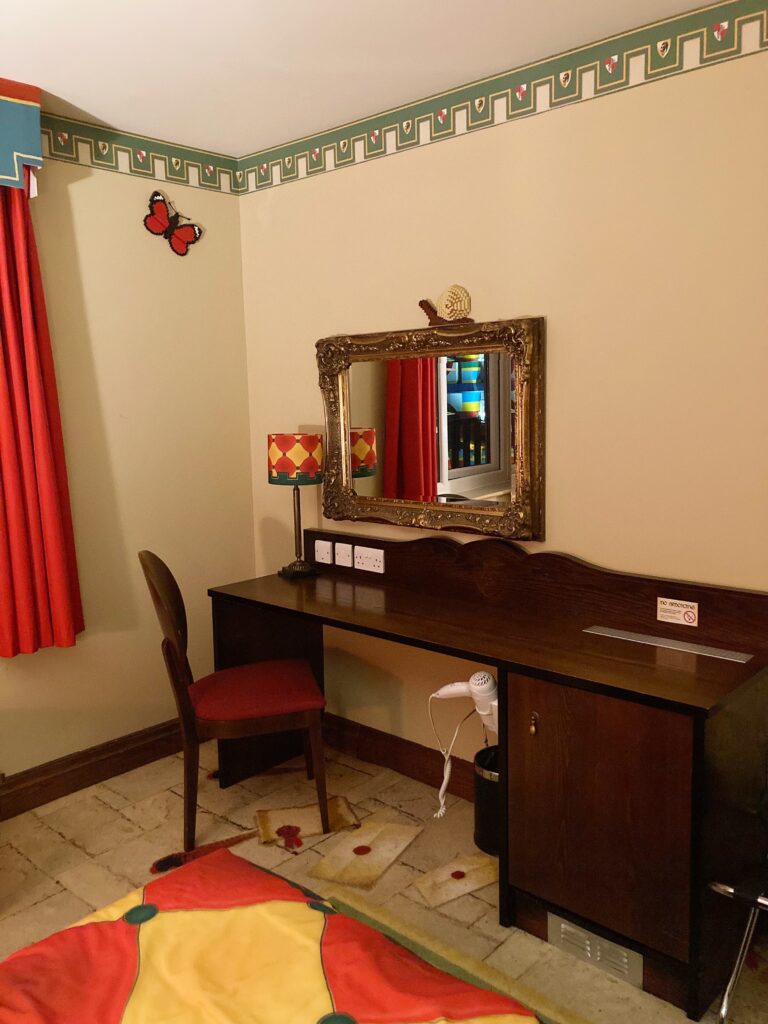 The LEGOLAND Hotel Kingdom Room Dressing Table