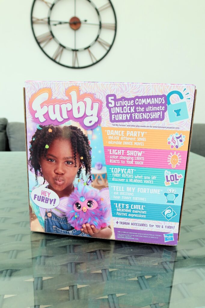New Purple Furby Toy Box