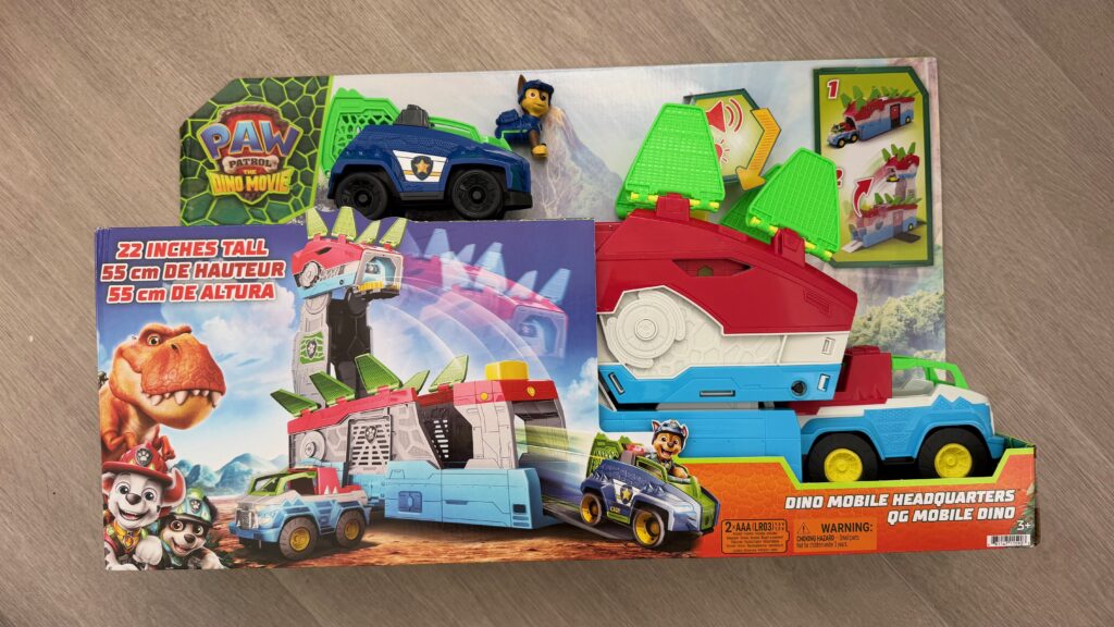 New Paw Patrol The Dino Movie-Toys Dino Mobile Headquarters QG Mobile Dino jpeg